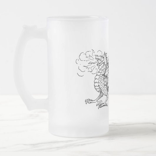 Dragon vooraf instellen matglas bierpul (Links)