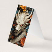 Dragon Vouwen Bladwijzer Bookmarkers Visitekaartje (Achterkant)