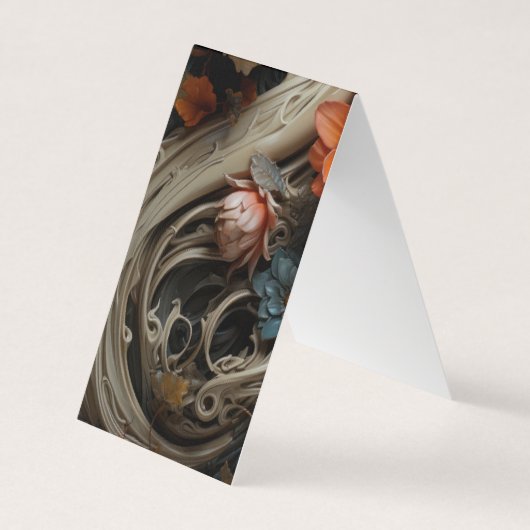 Dragon Vouwen Bladwijzer Bookmarkers Visitekaartje (Voorkant)