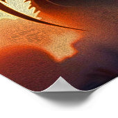 Dragon vs Pegasus - Fantasy Art Poster (Hoek)