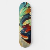 Dragon vs Pegasus  Persoonlijk Skateboard (Voorkant)