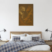 Dragon vs White Tiger – Mystical Fantasy Wall Art  Canvas Afdruk (Insitu (Slaapkamer))