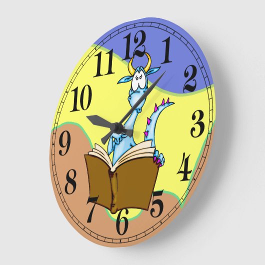 Dragon Wall Clock Grote Klok (Hoek)