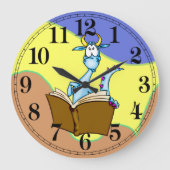 Dragon Wall Clock Grote Klok (Voorkant)