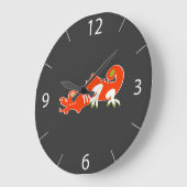 Dragon Wall Clock Grote Klok (Hoek)