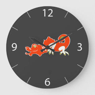 Dragon Wall Clock Grote Klok