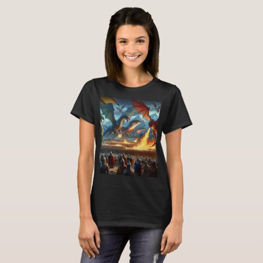 Dragon War T-shirt (Voorkant volledig)