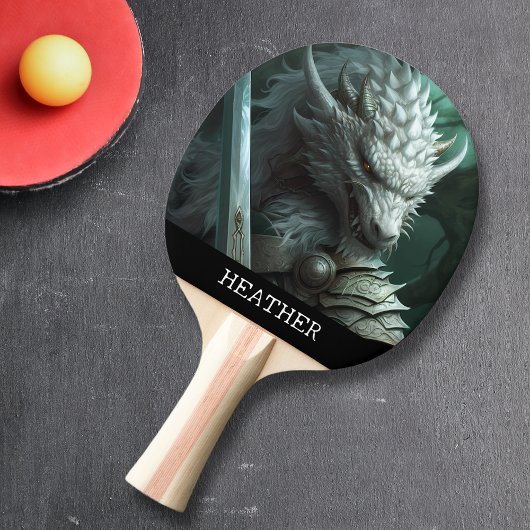 Dragon Warrior Fantasie Monogram Tafeltennisbatje