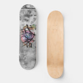 Dragon Warrior Persoonlijk Skateboard (Voorkant)