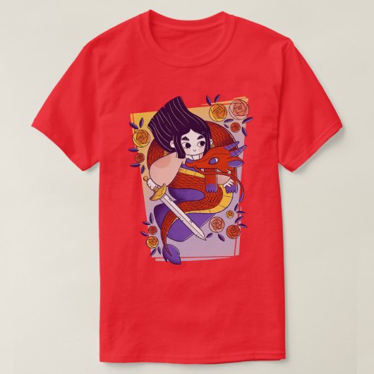 Dragon Warrior T-shirt (Design voorkant)