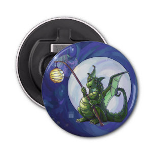Dragon Watch Art Button Flesopener