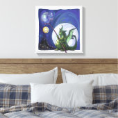 Dragon Watch Art Canvas Afdruk (Insitu (Slaapkamer))