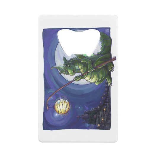 Dragon Watch Art Creditkaart Flessenopener (Achterkant)