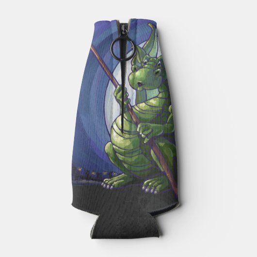 Dragon Watch Art Flesjeskoeler (Achterkant)