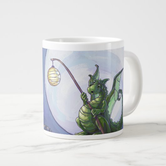 Dragon Watch Art Grote Koffiekop (Voorkant rechts)