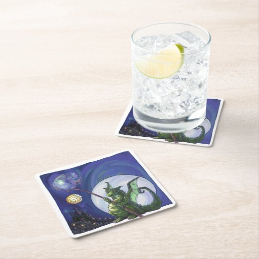 Dragon Watch Art Kartonnen Onderzetters (Insitu)