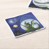 Dragon Watch Art Kartonnen Onderzetters (Schuin)