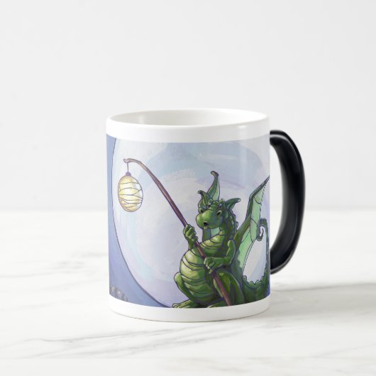 Dragon Watch Art Magische Mok (Voorkant rechts)