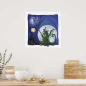 Dragon Watch Art Poster (Keuken)
