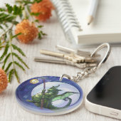 Dragon Watch Art Sleutelhanger (Voorkant Rechts)