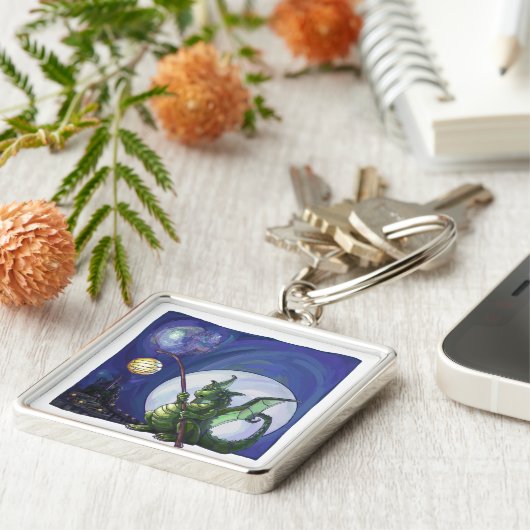 Dragon Watch Art Sleutelhanger (Zijkant)