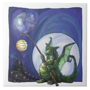 Dragon Watch Art Tegeltje