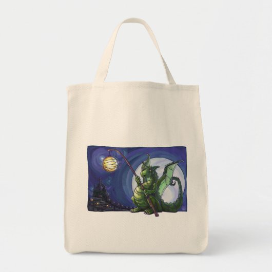Dragon Watch Art Tote Bag (Voorkant)