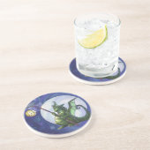 Dragon Watch Art Zandsteen Onderzetter (Zijkant)