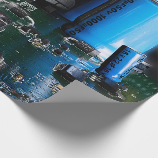 Dragon Watching Space Shuttle gelanceerd Cadeaupapier (Hoek)