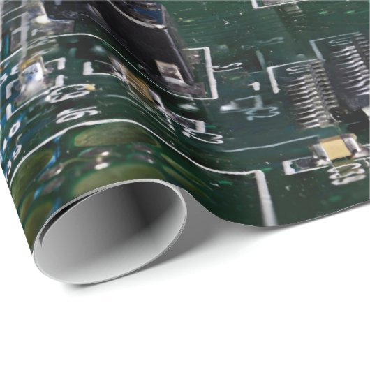 Dragon Watching Space Shuttle gelanceerd Cadeaupapier (Rol Hoek)