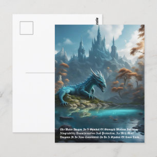 Dragon - Water Briefkaart