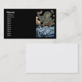 Dragon & Water Spirit Kuniyoshi Visitekaartje (Voorkant / Achterkant)