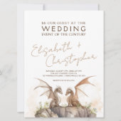 Dragon Wedding Kaart (Voorkant)