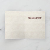 Dragon Wenskaart Kaart (Binnen)