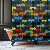 Dragon Wing Blue Flight Fantasy Douchegordijn