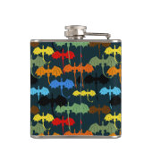 Dragon Wing Blue Flight Fantasy Heupfles (Achterkant)