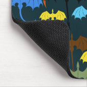 Dragon Wing Blue Flight Fantasy Muismat (Hoek)