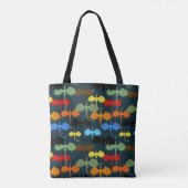 Dragon Wing Blue Flight Fantasy Tote Bag (Achterkant)