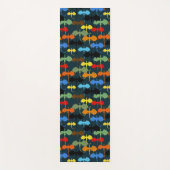Dragon Wing Blue Flight Fantasy Yogamat (Voorkant)