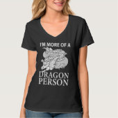 Dragon Winged Flying Fire Breding Mythical Crea T-shirt (Voorkant)