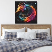 Dragon world canvas afdruk (Insitu (Slaapkamer))