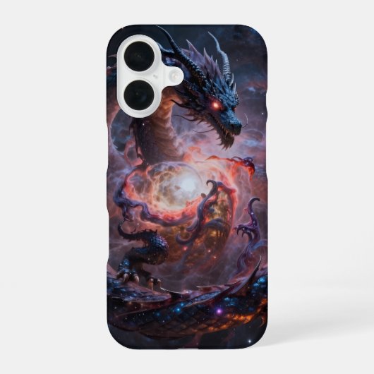 Dragon World – The Realm of Fire and Magic´1 iPhone 16 Hoesje (Achterkant)