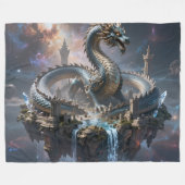 Dragon World – The Realm of Fire and Magic´2 Fleece Deken (Voorkant (Horizontaal))