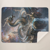 Dragon World – The Realm of Fire and Magic´2 Sherpa Deken (Voorkant (horizontaal))