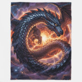 Dragon World – The Realm of Fire and Magic´3 Fleece Deken (Voorkant)