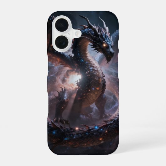 Dragon World – The Realm of Fire and Magic iPhone 16 Hoesje (Achterkant)