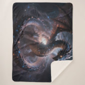 Dragon World – The Realm of Fire and Magic Sherpa Deken (Voorkant)