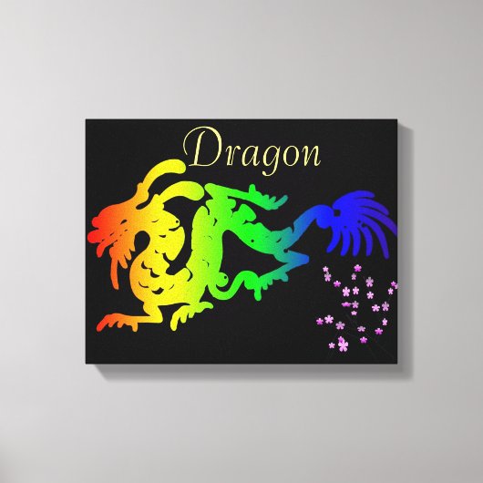 Dragon Wrapped Canvas (Voorkant)
