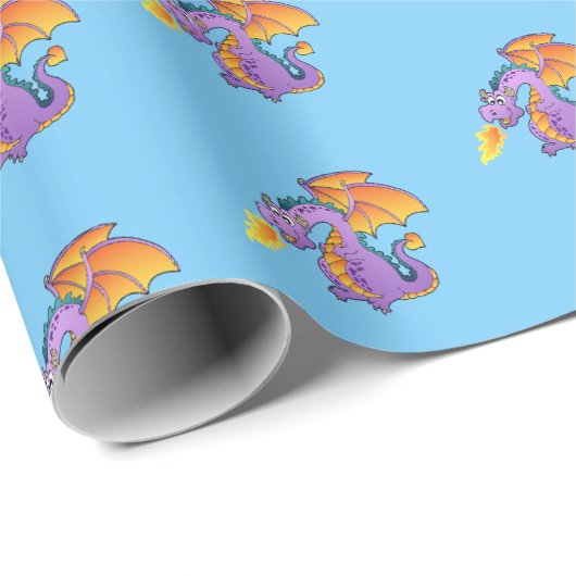 Dragon Wrapping Paper Cadeaupapier (Rol Hoek)