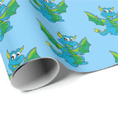 Dragon Wrapping Paper Cadeaupapier (Rol Hoek)